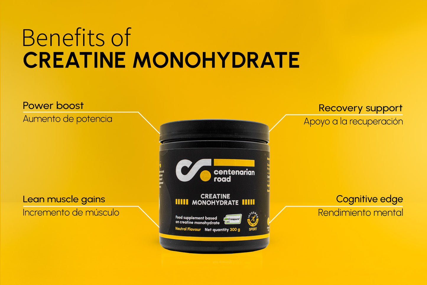 Creatina Monohidratada (Creapure®)