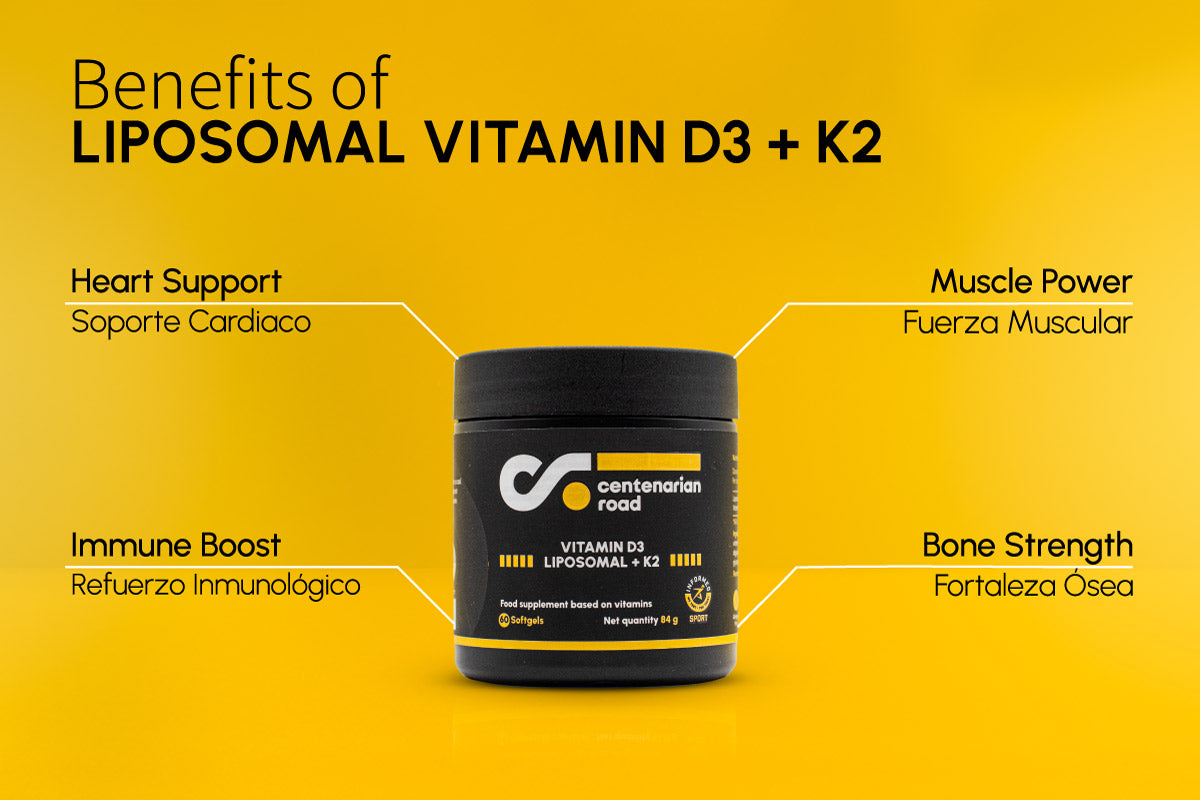 Liposomal Vitamin D3 + K2