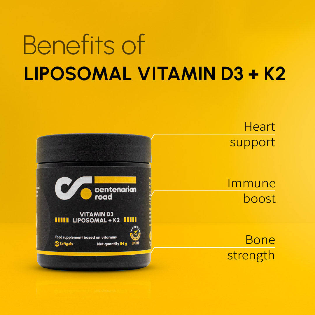 Liposomal Vitamin D3 + K2