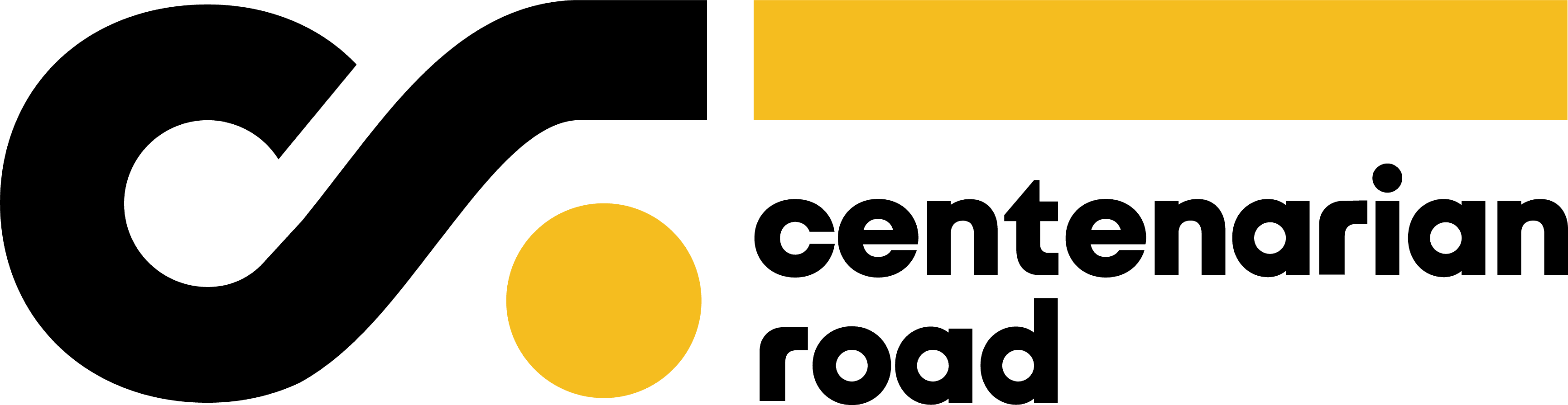 Official logo of Centenarian Road, representing the premium supplement brand for health and wellness | Centenarian Road logo, supplement brand logo.