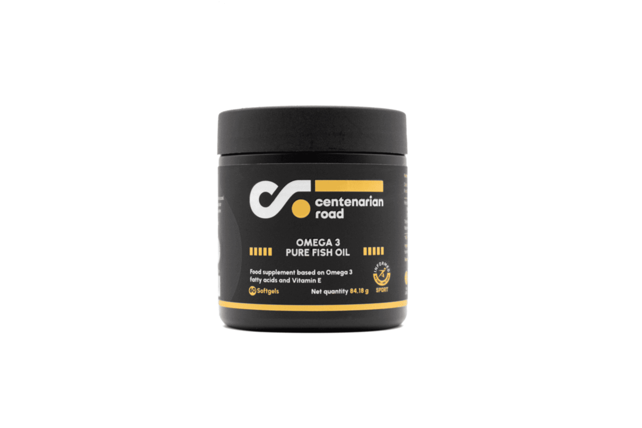 Pure Omega-3 fish oil from Centenarian Road, ideal for cardiovascular health and overall well-being | omega 3 benefits, fish oil supplement