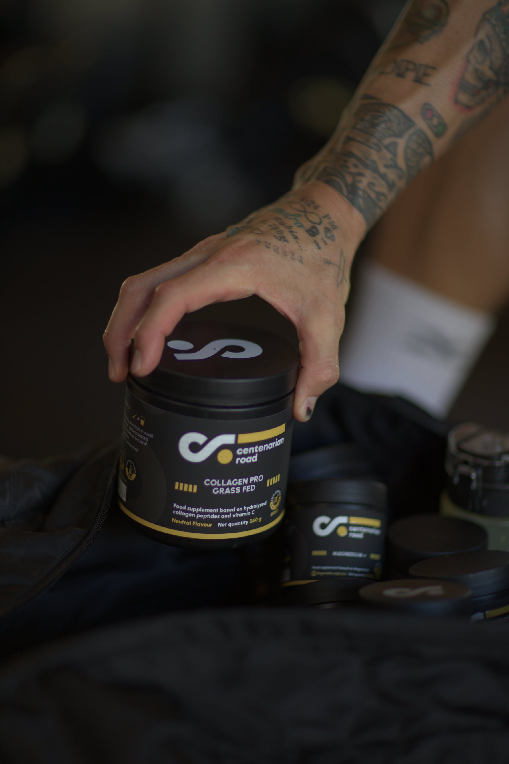 Packs de suplementos alimenticios y deportivos Centenarian Road - mejores combinaciones de food supplements y sports supplements para sueño, articulaciones e inmunidad