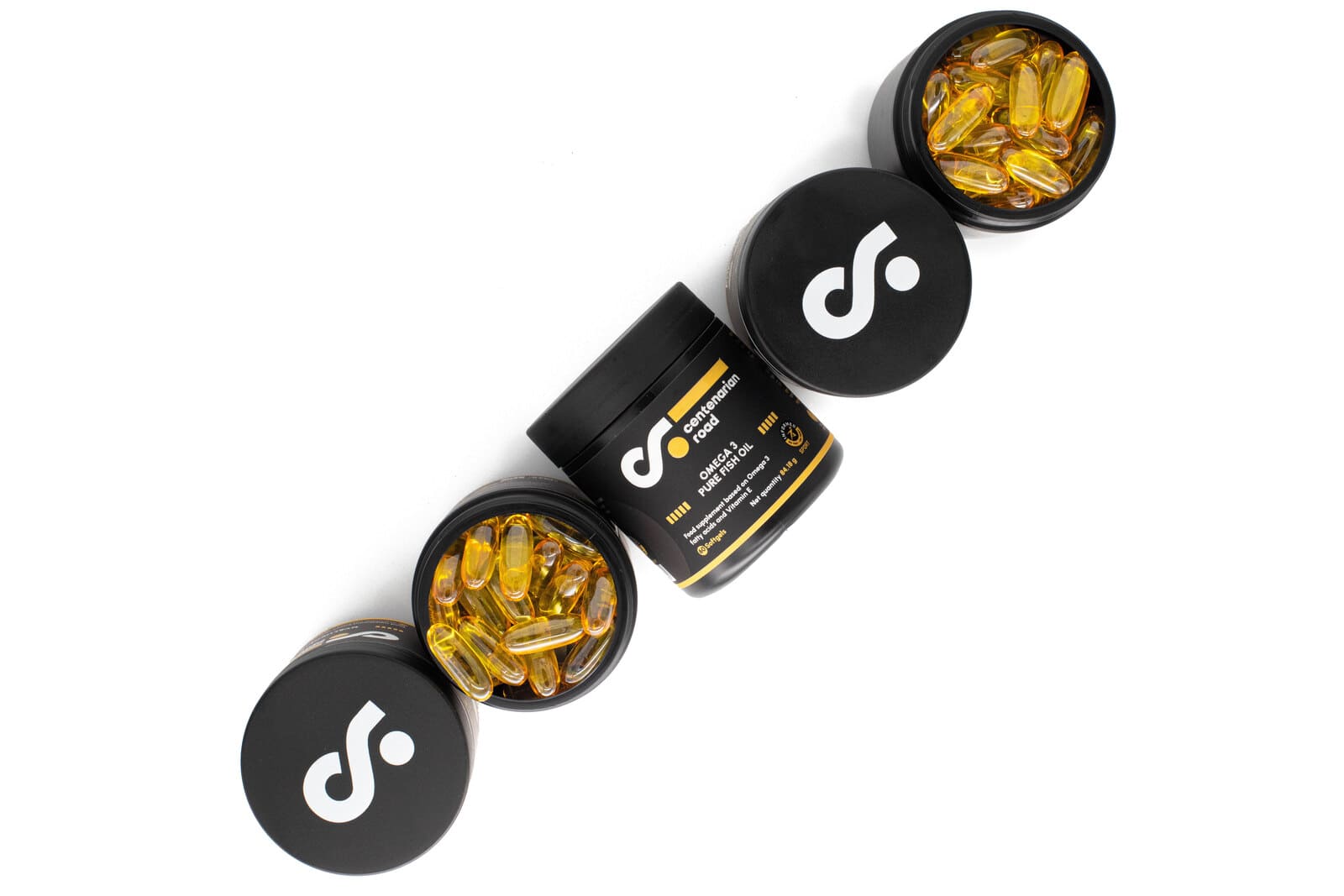 suplemento de aceite de pescado puro Omega-3 con certificación IFOS España, ideal para mejorar la salud cardiovascular y apoyar la función cerebral.