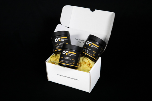 Immune Boost Pack Centenarian Road - premium supplement combination to strengthen immune system with vitamin D3+K2, omega-3 and adaptogenic herbs